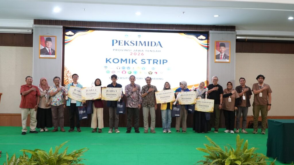 UPGRIS Sukses Jadi Tuan Rumah Lomba Komik Strip Peksimida Jateng 2026